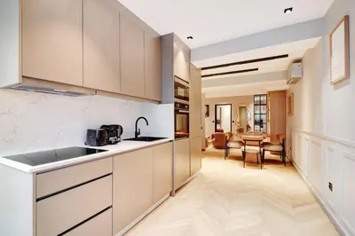Cuisine ou kitchenette dans l'établissement Modern souplex a c 2BR 6P– Near the Louvre Museum