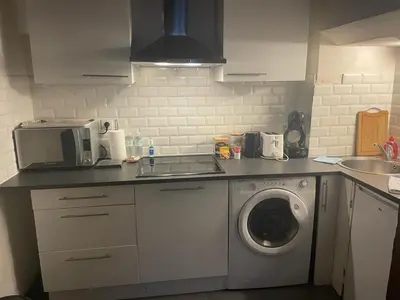 Cuisine ou kitchenette dans l'établissement Practical 1-BR apartment next to Le Bon Marché