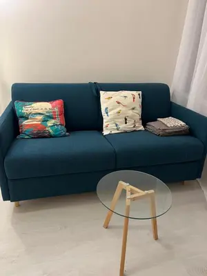 Coin salon dans l'établissement Studio Neuilly sur Seine bois