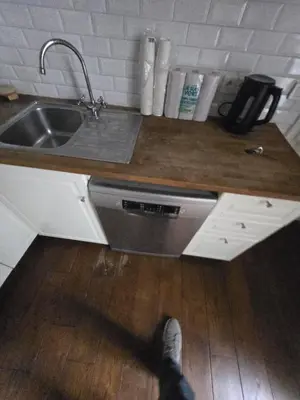 Cuisine ou kitchenette dans l'établissement Eglise saint michel