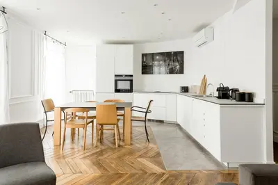 Cuisine ou kitchenette dans l'établissement Sweet Escape