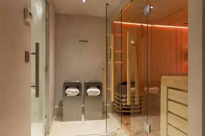 Salle de bains dans l'établissement HIGHSTAY - Luxury Serviced Apartments - Saint-Germain I