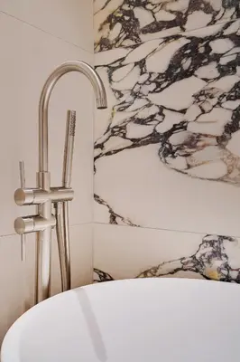 Un ou plusieurs lits dans un hébergement de l'établissement Modern apartment - 2BR 6P - Bonne-Nouvelle