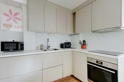 Cuisine ou kitchenette dans l'établissement Superb apartment - 2BR - 4 P - Ivry-sur-Seine