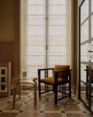 Coin salon dans l'établissement Pied A Terre Palais Royal