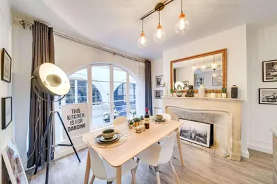 Plan de l'établissement Historical apartment in the heart of Paris - 1