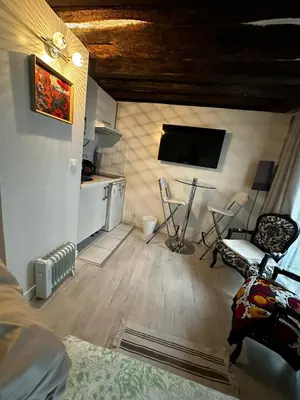 Télévision ou salle de divertissement dans l'établissement Cosy studio Montorgueil paris centre