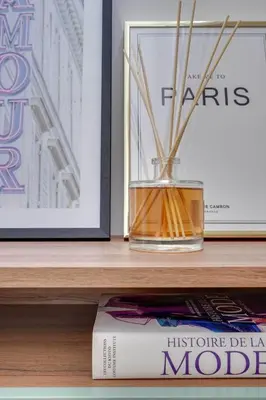 Bibliothèque dans l'appartement