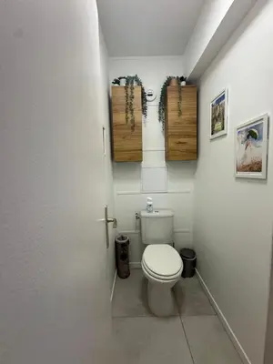 Salle de bains dans l'établissement Comfort & charm - apartment for up to 6 guests