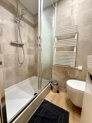 Salle de bains dans l'établissement Appartement Bridaine Batignolles Paris