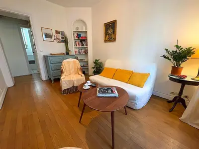 Coin salon dans l'établissement L'appartement Pyrénées