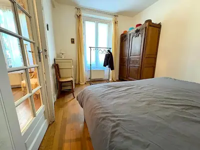 Un ou plusieurs lits dans un hébergement de l'établissement L'appartement Pyrénées