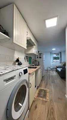 Cuisine ou kitchenette dans l'établissement Nation FS Antoine
