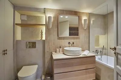 Salle de bains dans l'établissement Luxurious Apartment Place Vendome - Rue de la Paix