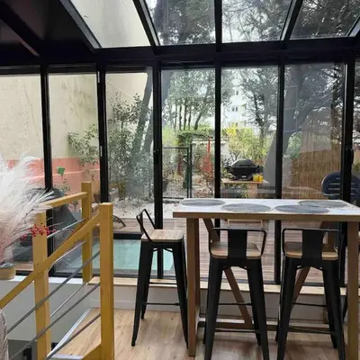 Superbe appartement sur jardin- proche de paris