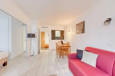 Coin salon dans l'établissement Le Rustique - Porte de Versailles Apartment