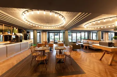 Restaurant ou autre lieu de restauration dans l'établissement Le Rustique - Porte de Versailles Apartment