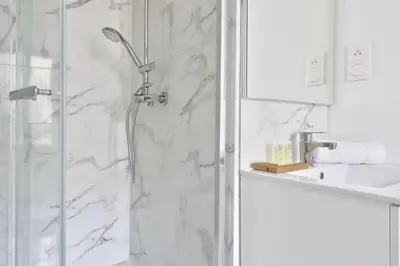 Salle de bains dans l'établissement 522 Tocqueville Suite - Cozy apartment in Paris 17