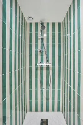 Salle de bains dans l'établissement Residence du passage