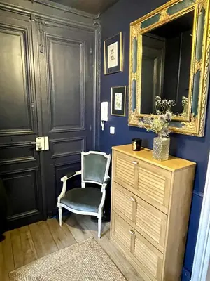 Plan de l'établissement Luxury designer apartment Notre-Dame with terrace