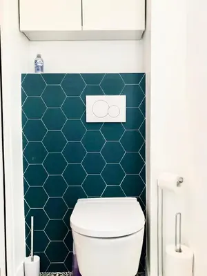Salle de bains dans l'établissement Charmant 2 pièces Jardin des plantes Paris 5