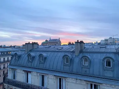 Plan de l'établissement Top floor studio & view - La Fayette / Opéra