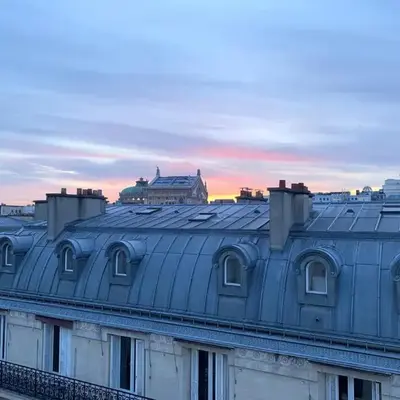 Top floor studio & view - La Fayette / Opéra