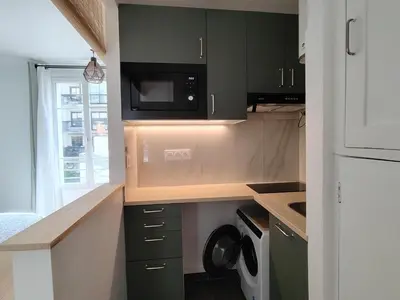 Cuisine ou kitchenette dans l'établissement TOUR EIFFEL Paris