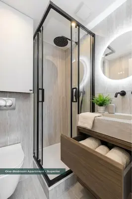 Salle de bains dans l'établissement PoeticStay - Neuilly