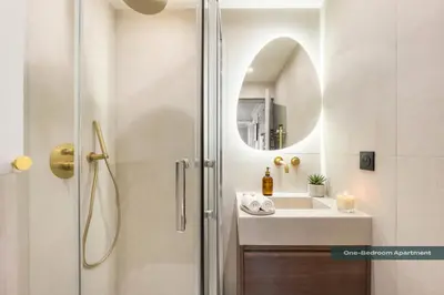 Salle de bains dans l'établissement PoeticStay - Neuilly