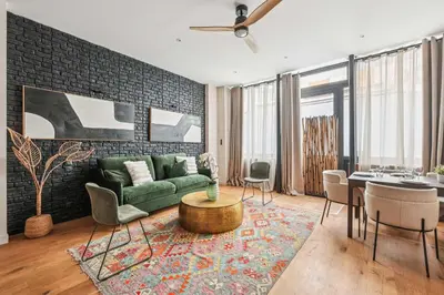 Coin salon dans l'établissement Appartement Central - 4BR 10P - Proche du Louvre