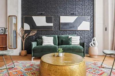 Coin salon dans l'établissement Appartement Central - 4BR 10P - Proche du Louvre