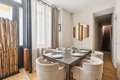 Coin salon dans l'établissement Appartement Central - 4BR 10P - Proche du Louvre