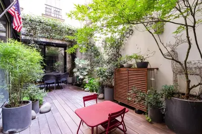 Jardin de l'établissement GuestReady - Lovely family getaway near The Louvre