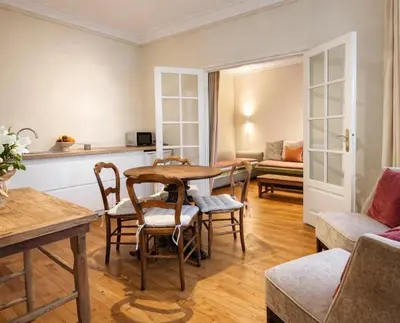 Coin salon dans l'établissement Maison Saint Germain
