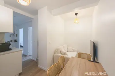 Cuisine ou kitchenette dans l'établissement Ideal T5 in the 15th district of Paris