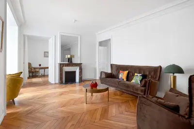 Coin salon dans l'établissement Le Marais élégant