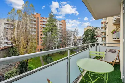 Balcon ou terrasse dans l'établissement Le Sportif - Montrouge