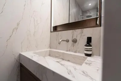 Salle de bains dans l'établissement Architect Luxury Appartment - Marais