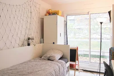 Plan de l'établissement Spacious apartment with terrace near the Marais