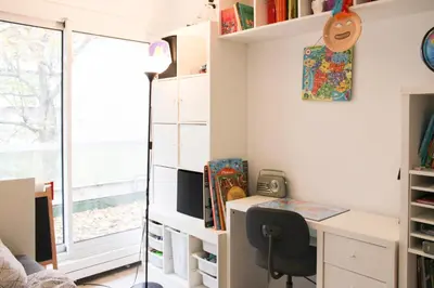 Plan de l'établissement Spacious apartment with terrace near the Marais