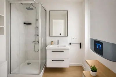 Salle de bains dans l'établissement Joli Deux-Pièces Lumineux dans le 12e à Paris