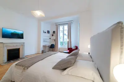 Un ou plusieurs lits dans un hébergement de l'établissement Finestate Coliving Dupleix