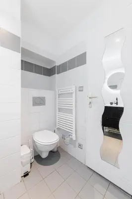 Salle de bains dans l'établissement Studio Cosy Paris 5eme Vue Musee Parfait pour 2