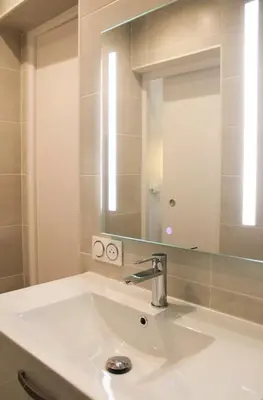 Salle de bains dans l'établissement Bel appartement - Bastille Canal Saint Martin