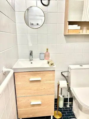 Salle de bains dans l'établissement Hana House