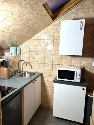 Cuisine ou kitchenette dans l'établissement Incroyable appartement Paris Montparnasse