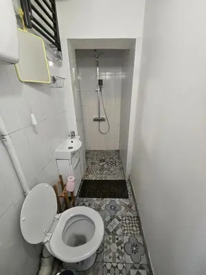 Salle de bains dans l'établissement appartement aux portes de Paris