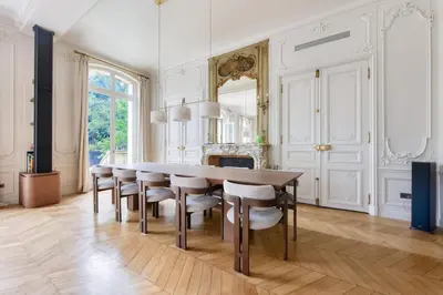Plan de l'établissement Prestigious Avenue Foch Apartment with Private Garden