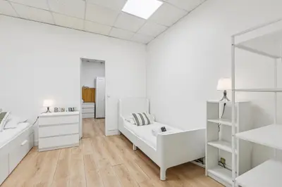 Un ou plusieurs lits dans un hébergement de l'établissement Marais l Center of Paris l Full Equipped